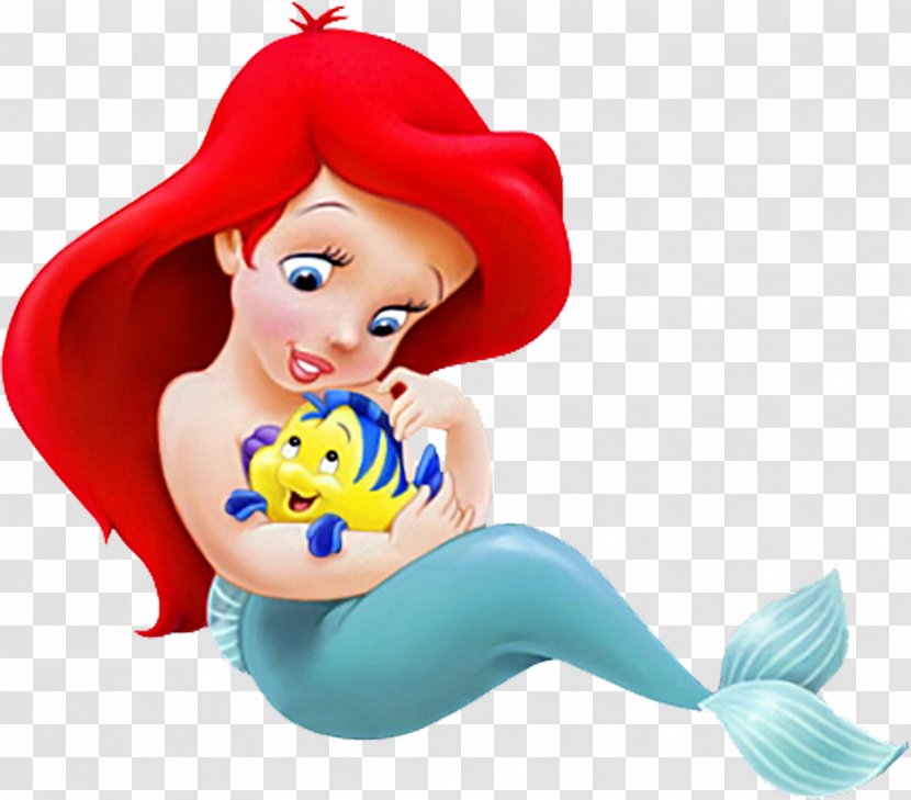 Ariel Mermaid Disney Princess The Walt Company Clip Art - Figurine Transparent PNG