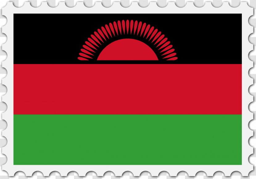 Flag Of Malawi National Rwanda - Picture Frame Transparent PNG