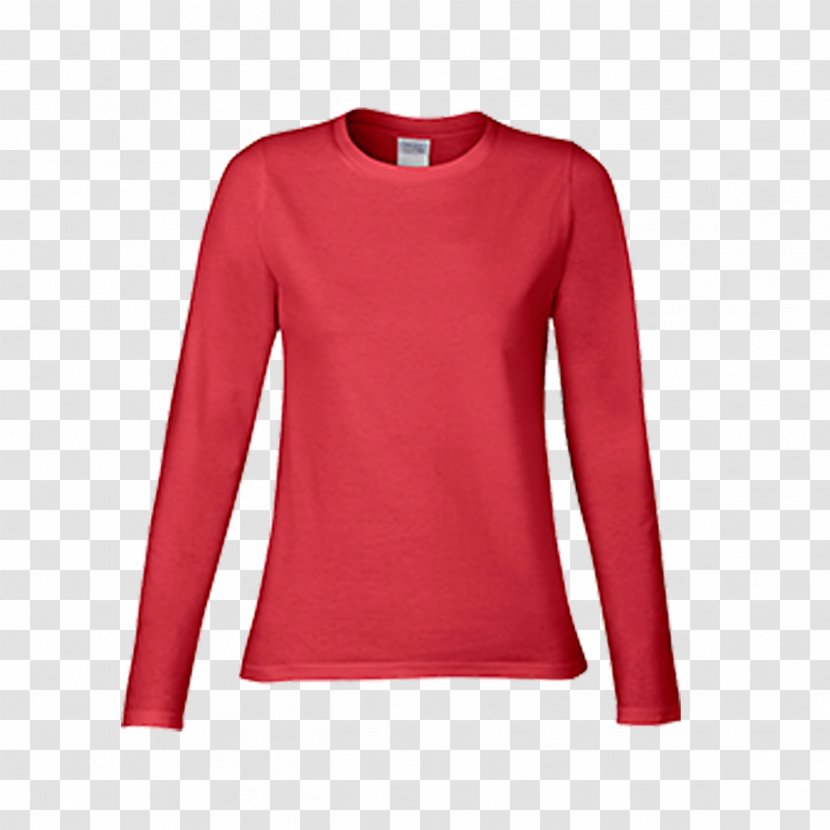 Long-sleeved T-shirt Sweater Neckline - Shirt Transparent PNG