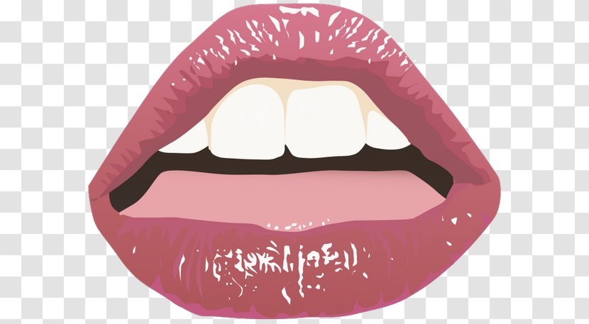 Lip Woman - Pink Transparent PNG