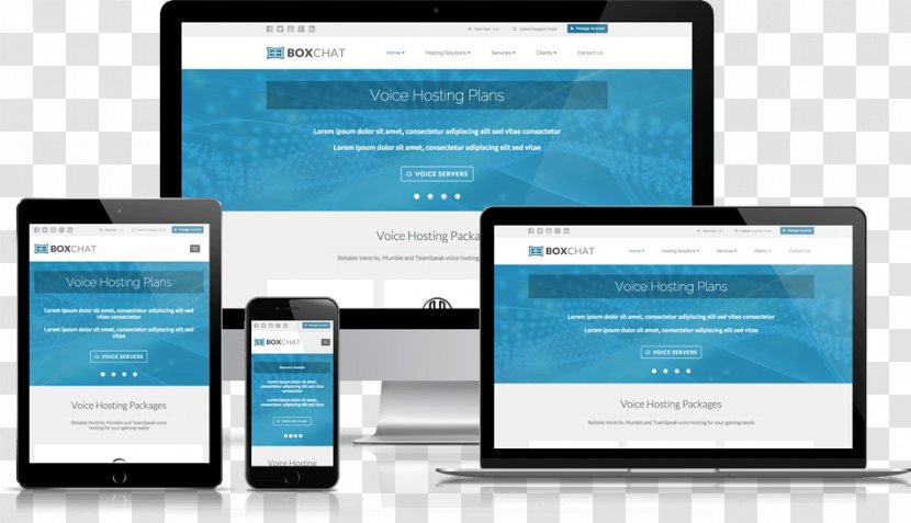 Responsive Web Design Template Theme Computer Software - Electronics - WordPress Transparent PNG