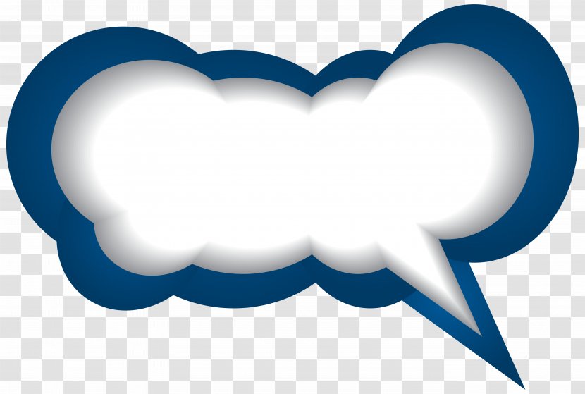 Speech Balloon Bubble Clip Art - Heart - Cloud Transparent PNG