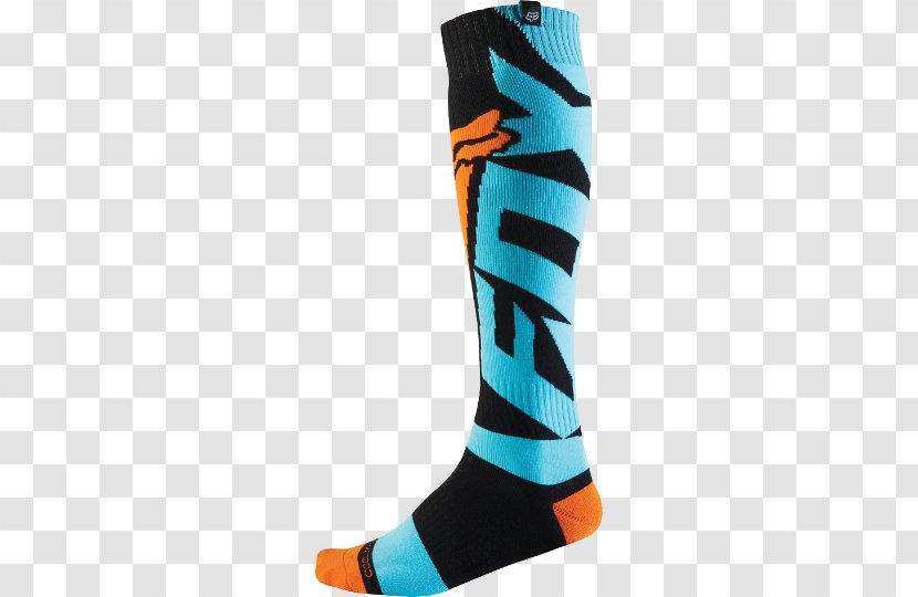 Sock T-shirt Fox Racing Boot Clothing - In Socks Transparent PNG