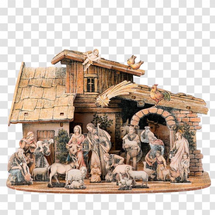 Nativity Scene Rothenburg Ob Der Tauber Bethlehem Of Jesus Christmas - De Os En Ezel Transparent PNG
