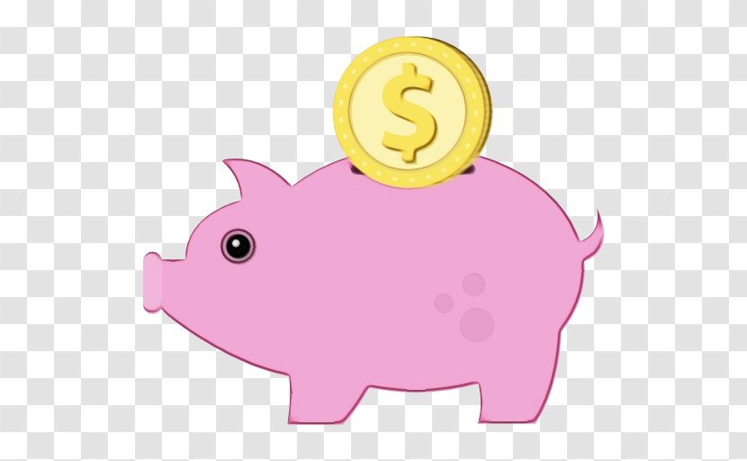 Piggy Bank - Cartoon - Snout Transparent PNG