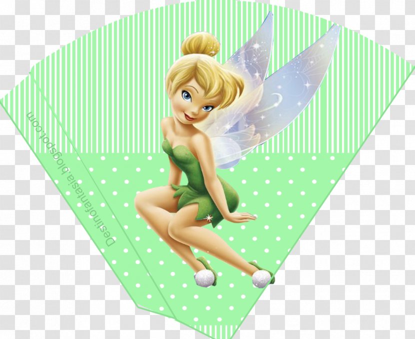 Tinker Bell Fairy Drawing Character Disney Fairies - Green Transparent PNG