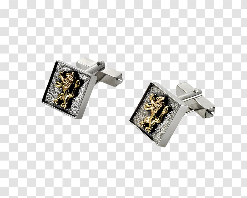 Cufflink Jewellery Lion Silver Kingdom Of Judah Transparent PNG