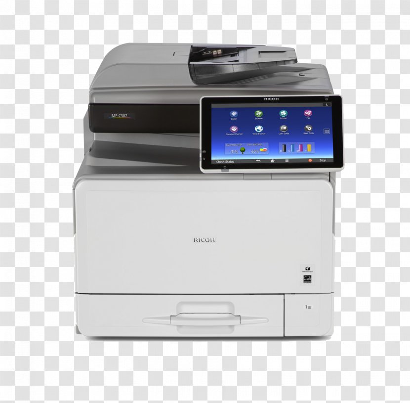 Multi-function Printer Ricoh Printing Image Scanner - Output Device - Multi Usable Colorful Brochure Transparent PNG