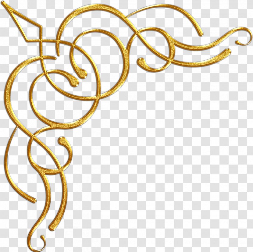 Text Gold Picture Frames IFolder Jewellery - Ru - Corner Transparent PNG