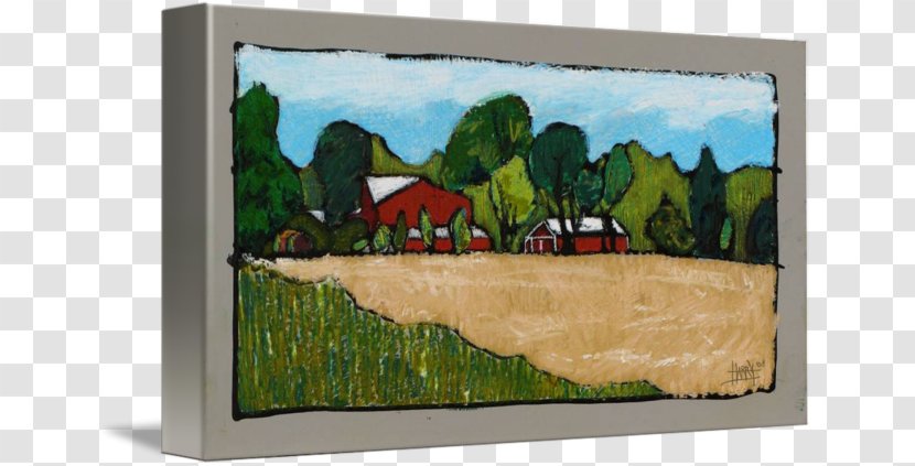 Painting Landscape Picture Frames Mural - Paint - Agricultural Land Transparent PNG