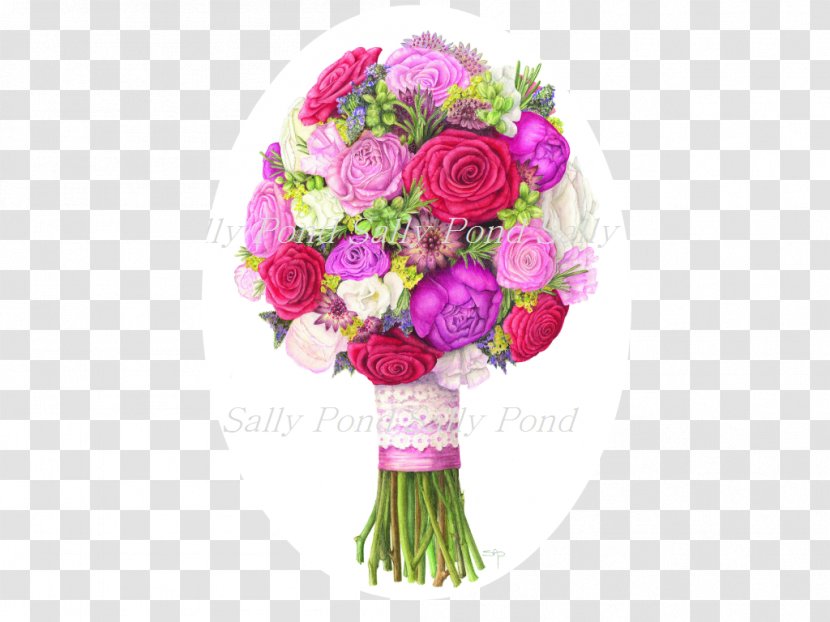 Flower Bouquet Garden Roses Floral Design - Arranging - Of Flowers Transparent PNG