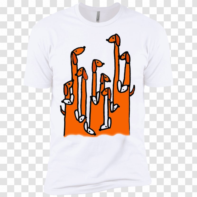 T-shirt Dachshund Hoodie Sleeve - Tshirt Transparent PNG