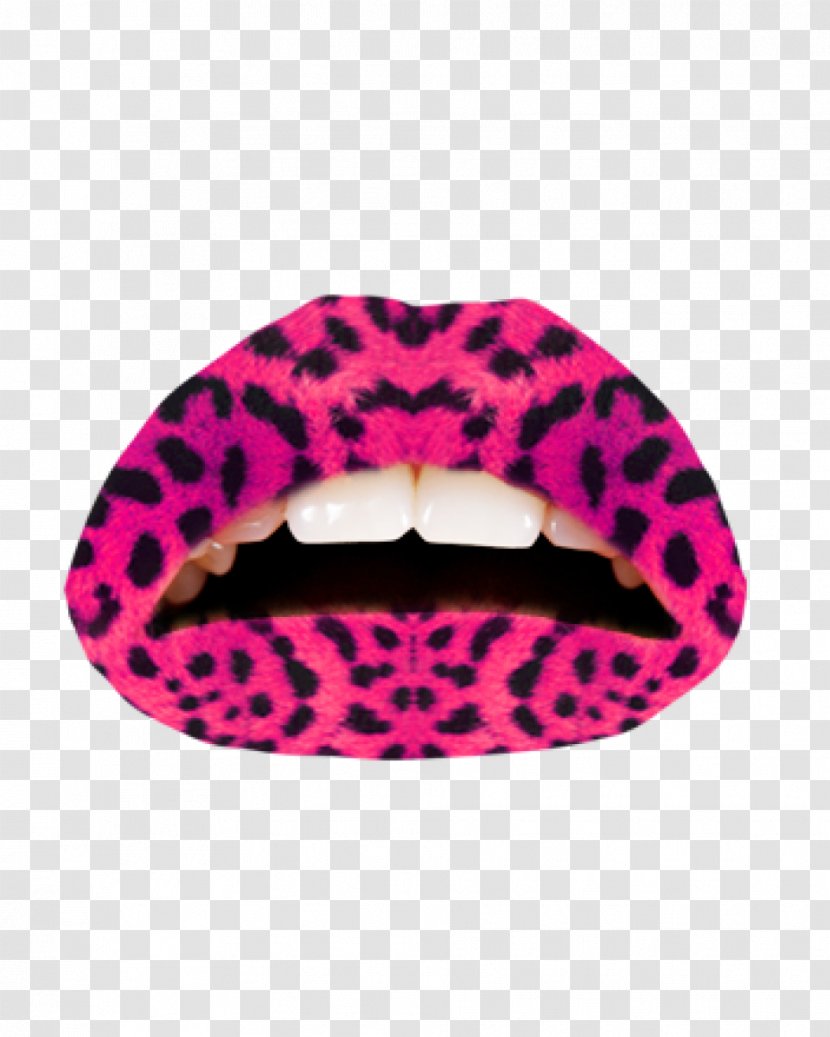 Leopard Violent Lips Cheetah Tiger - Pink Transparent PNG