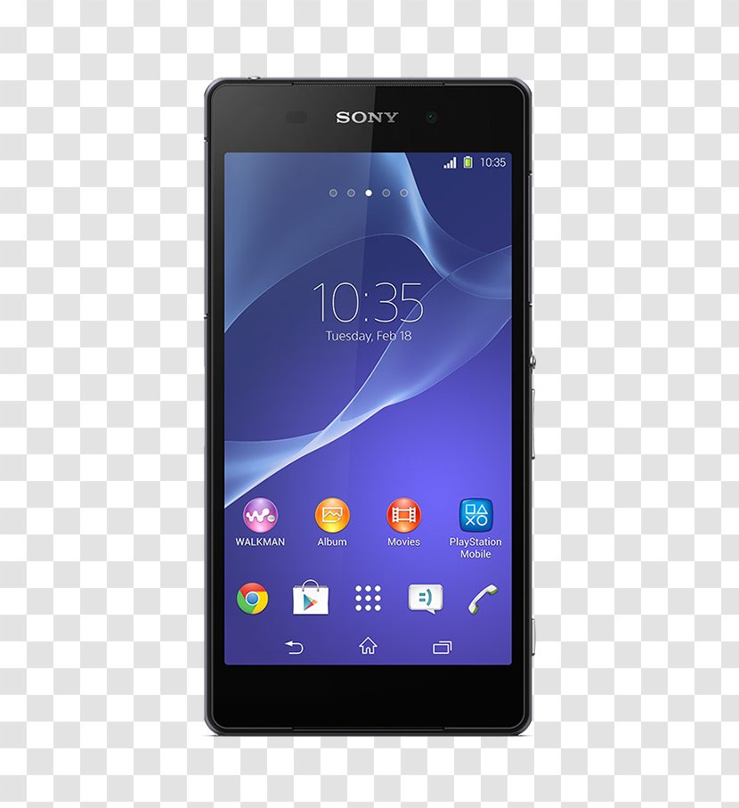 Sony Xperia M2 Z2 Tablet Smartphone Transparent PNG