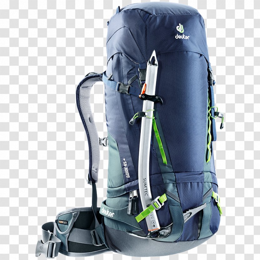 Deuter Sport Backpack ACT Lite 65 + 10 Chamonix Mountaineering Transparent PNG