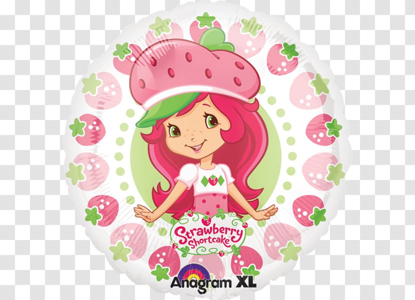 Mylar Balloon Shortcake Strawberry Children's Party - Bopet Transparent PNG