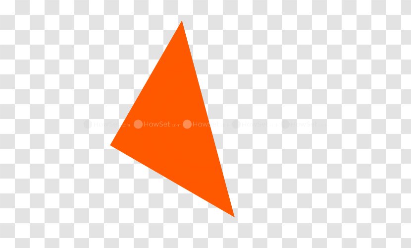 Triangle Font Transparent PNG