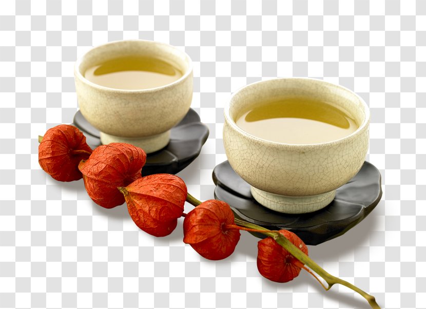Green Tea Culture - Korean - Set Transparent PNG