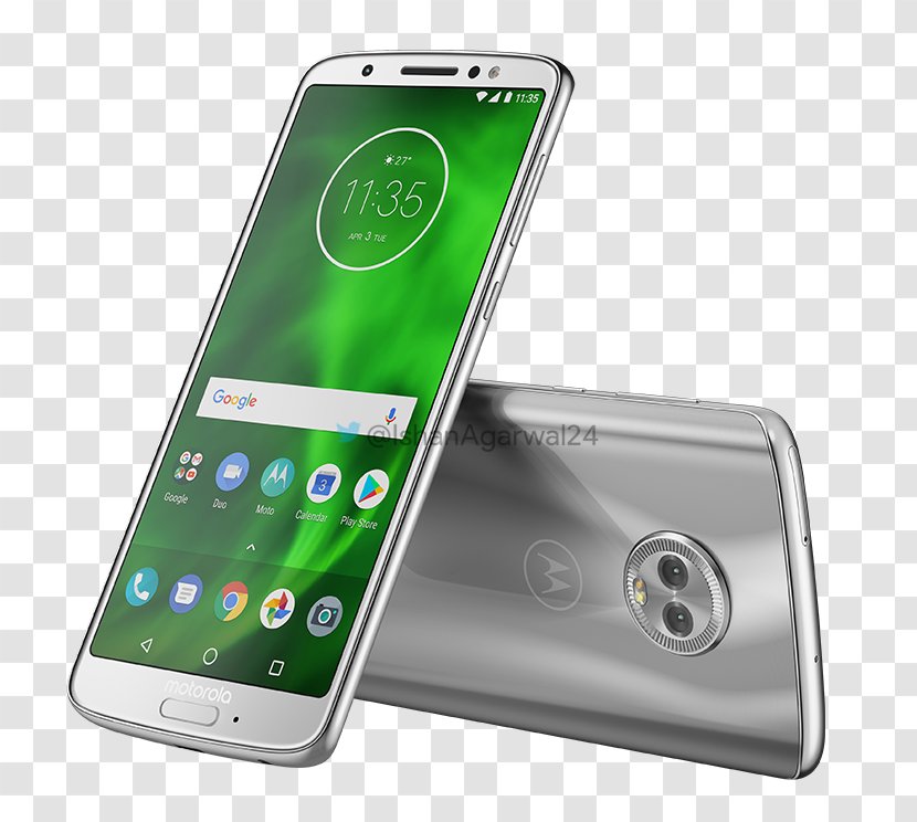 Motorola Moto G⁶ Play G6 Plus LG - Communication Device - Smartphone Transparent PNG