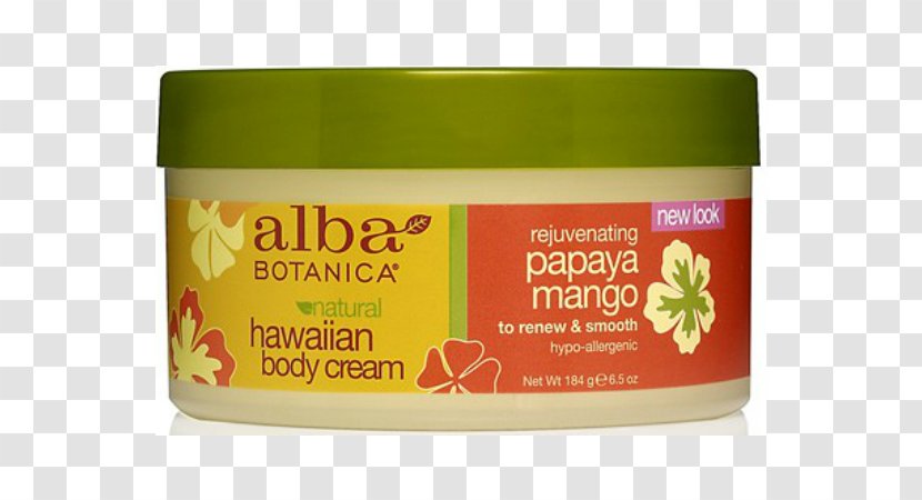 Lotion Cream Alba Botanica Hawaiian Facial Cleanser Moisturizer Cosmetics - Flavor - Oil Transparent PNG