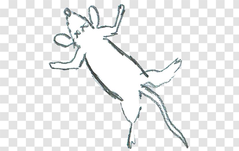 /m/02csf Drawing Line Art Insect Hare - Silhouette - Rats Animation Transparent PNG