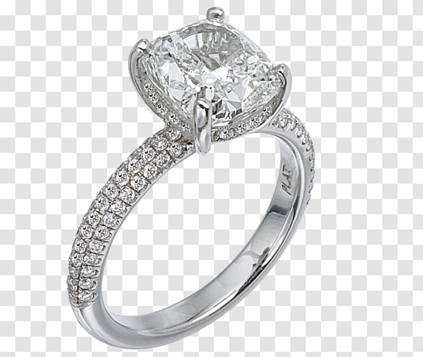 Engagement Ring Gemological Institute Of America Wedding - Jewellery - Platinum Transparent PNG
