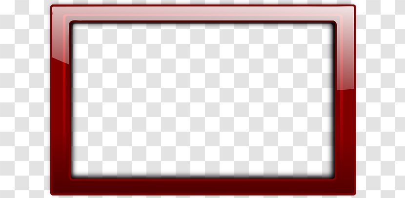 Board Game Red Area Pattern - Border Frame Transparent Transparent PNG