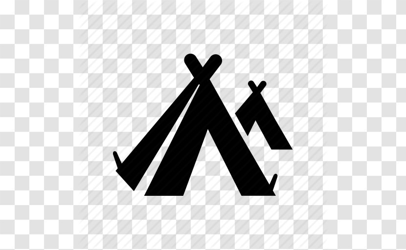 Nothin Fancy Bluegrass Camping Campsite Tent - Logo - Icon Transparent PNG