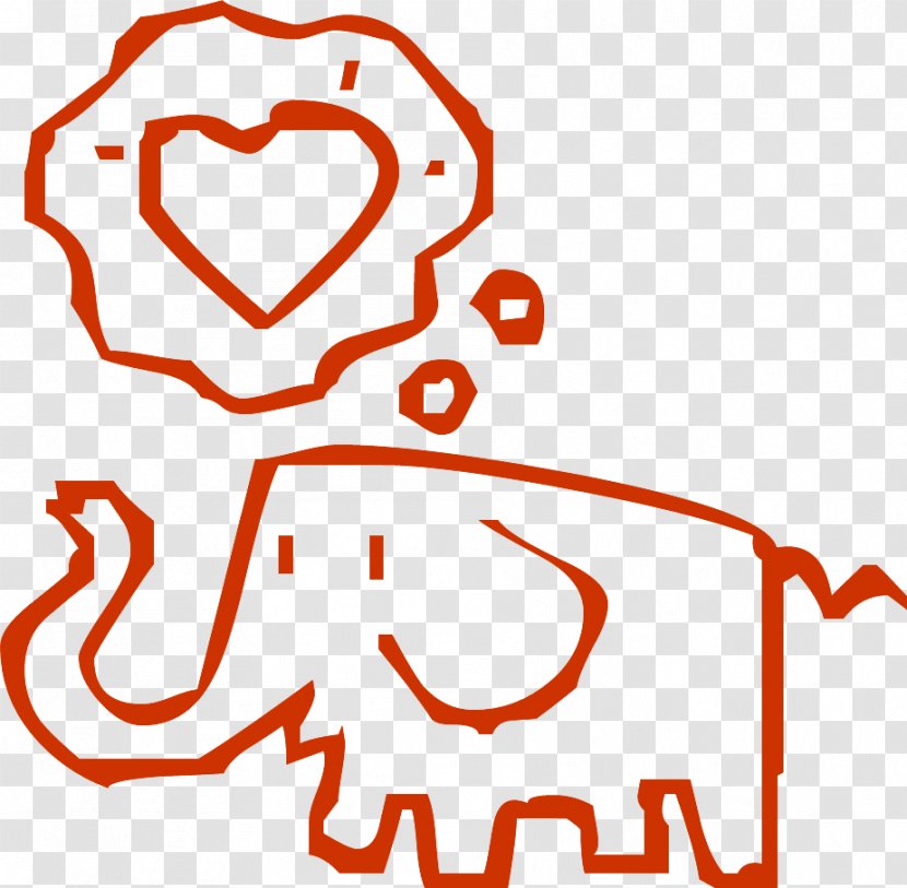Valentine's Day - Heart - Elephart, Love, Heart.png Transparent PNG