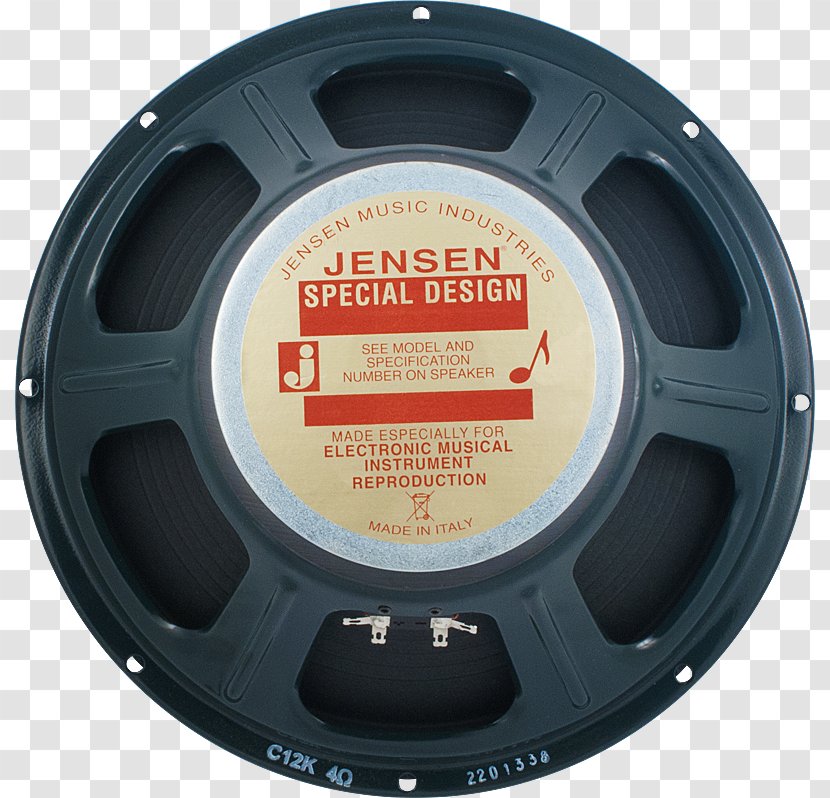 Jensen Loudspeakers Mid-range Speaker Subwoofer Guitar - Loudspeaker - Amplifier Transparent PNG