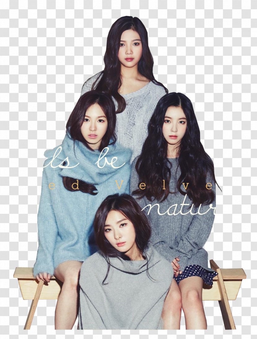 Joy Seulgi Red Velvet Magazine Be Natural - Silhouette Transparent PNG