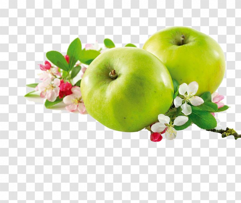 Apple Auglis Flower Food - Polyphenol - Green Flowers Transparent PNG