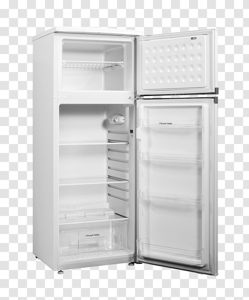 Refrigerator Russell Hobbs RH50FF144 Fridgemaster MTM48120 Freezers Hotpoint - Handle - Fridge Top View Transparent PNG