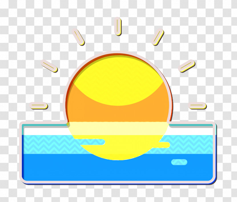 Sea Icon Weather Icon Sunrise Icon Transparent PNG
