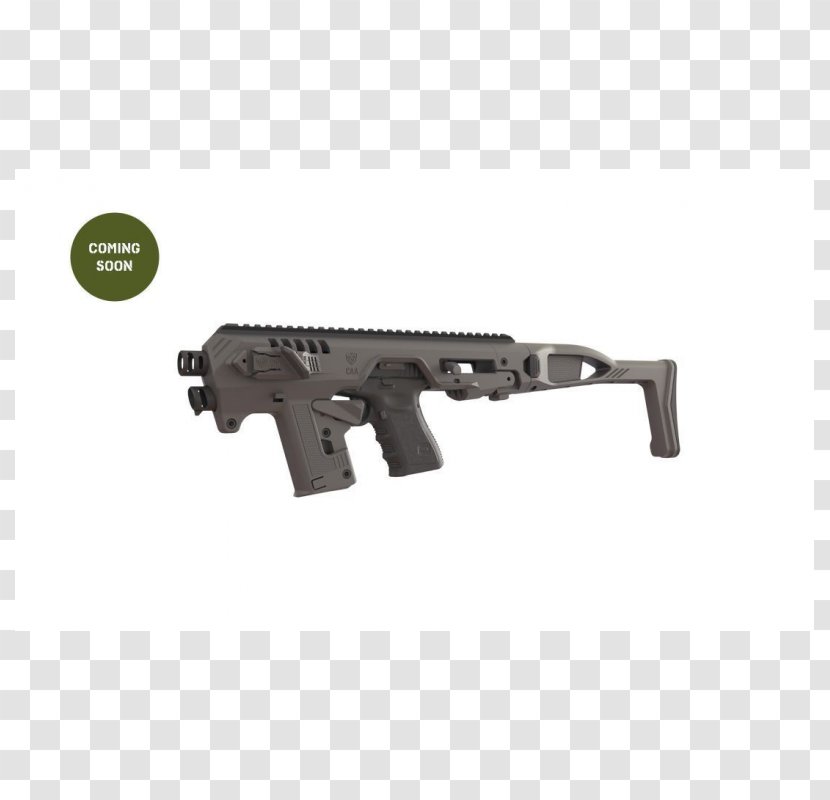 GLOCK 17 Carbine Pistol 19 - Cartoon - Weapon Transparent PNG