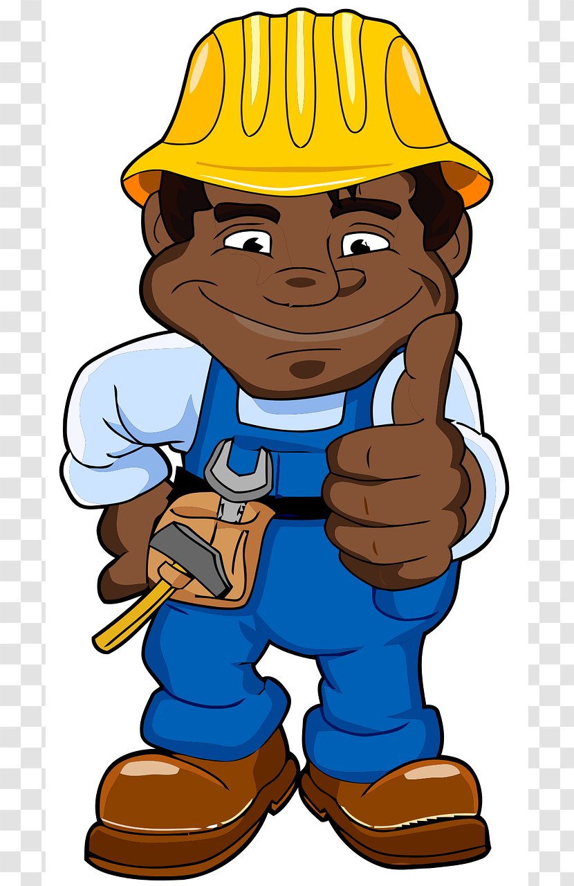 Construction Worker Laborer Clip Art - Fiction Transparent PNG