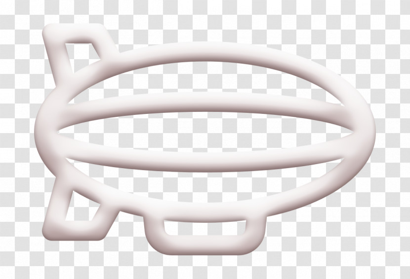 Vehicles And Transports Icon Zeppelin Icon Transparent PNG
