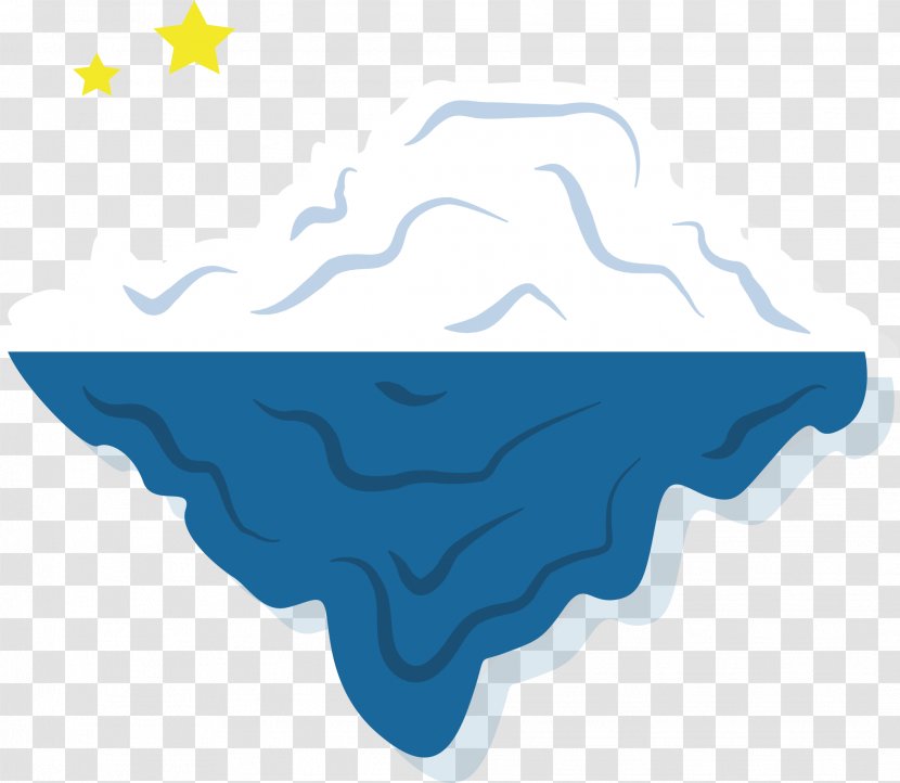 Euclidean Vector Clip Art - Wing - Blue Iceberg Transparent PNG