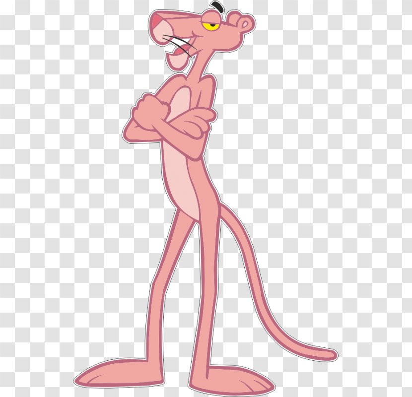 The Pink Panther Inspector Clouseau Cartoon - Heart - Utica's Painting Transparent PNG