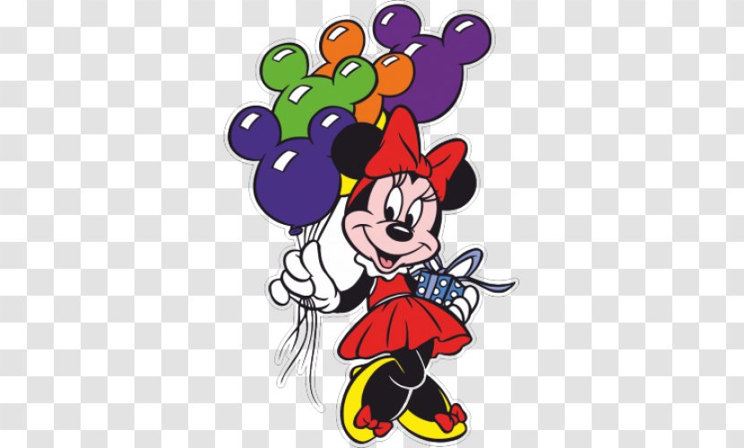 Minnie Mouse Mickey Birthday GIF Transparent PNG