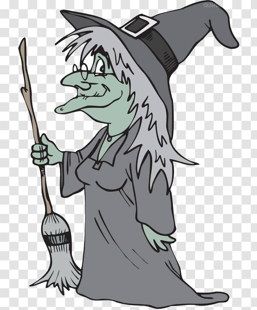 Witchcraft Free Content Clip Art - Cartoon - Guard Witch Transparent PNG
