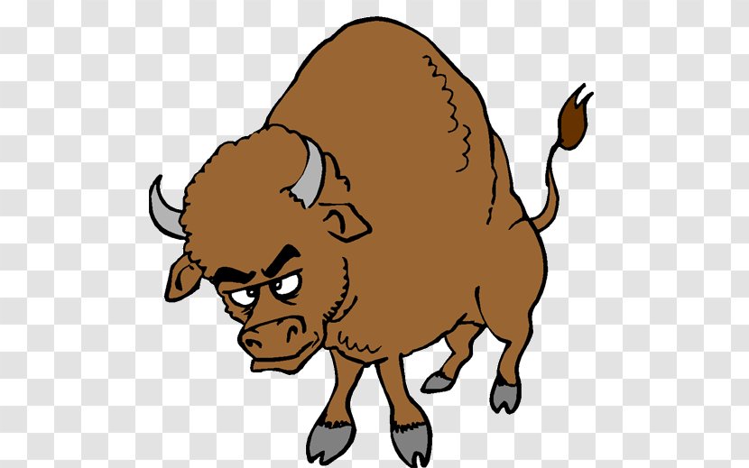 Cattle Water Buffalo Clip Art - Bison Transparent PNG
