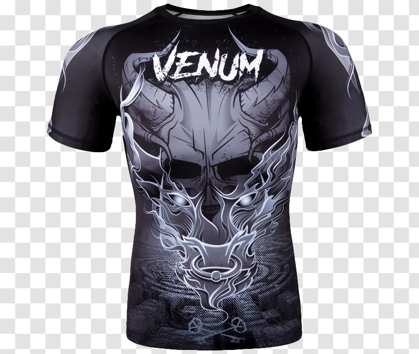 Venum Rash Guard Mixed Martial Arts Clothing Transparent PNG