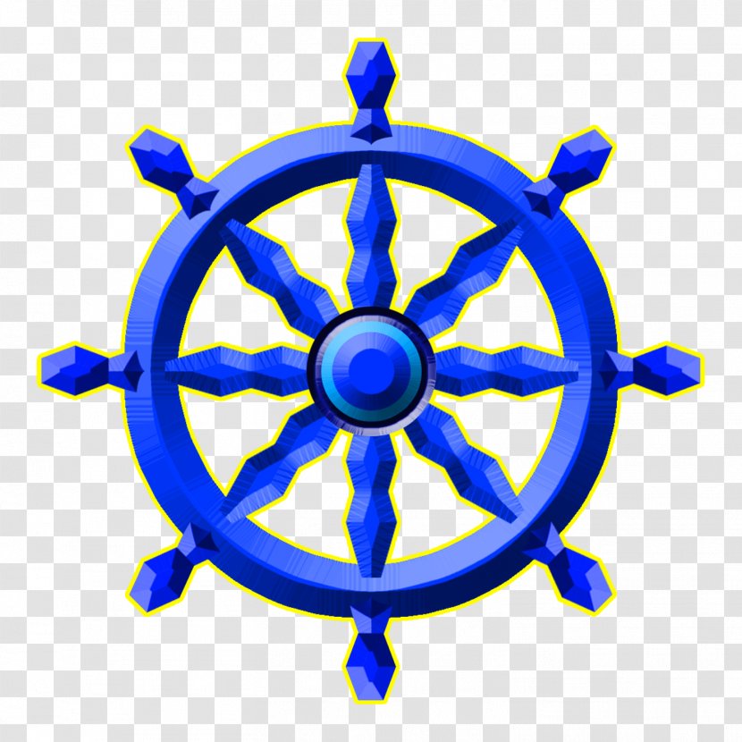 Ship's Wheel Helmsman Clip Art - Ship S - Chakra Transparent PNG