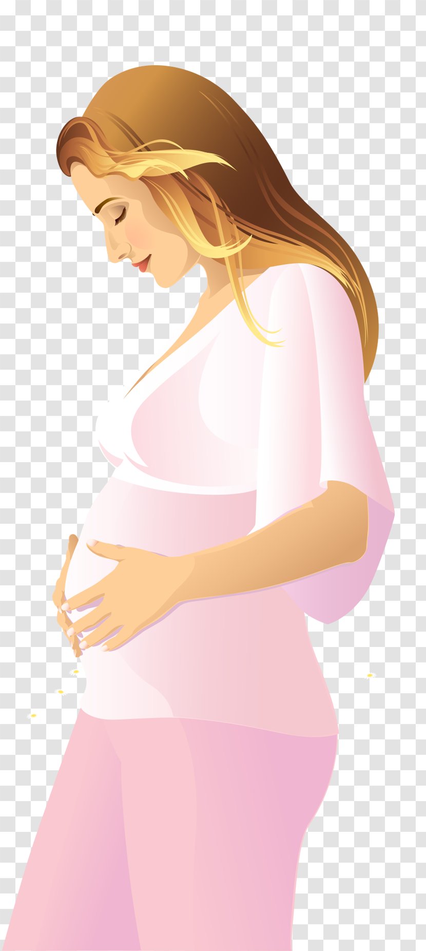 Pregnancy - Frame - Pregnant Woman Transparent PNG