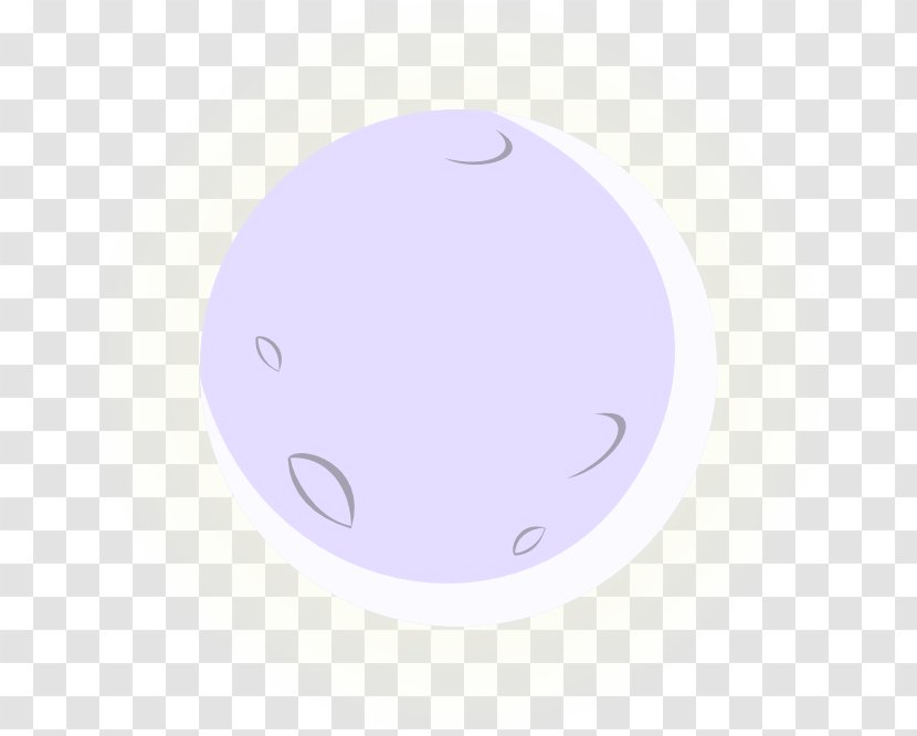 Material Purple - Vector Moon Transparent PNG