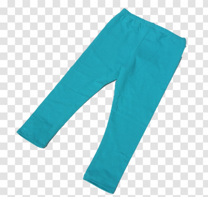 Pants - Turquoise - Aqua Transparent PNG