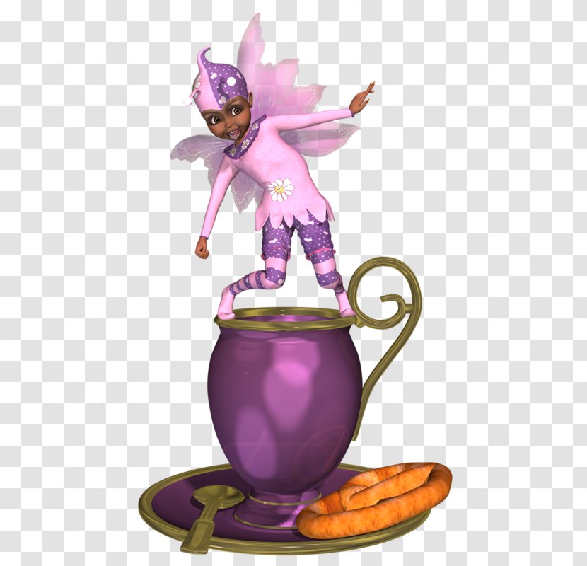 Purple Blog Figurine Transparent PNG