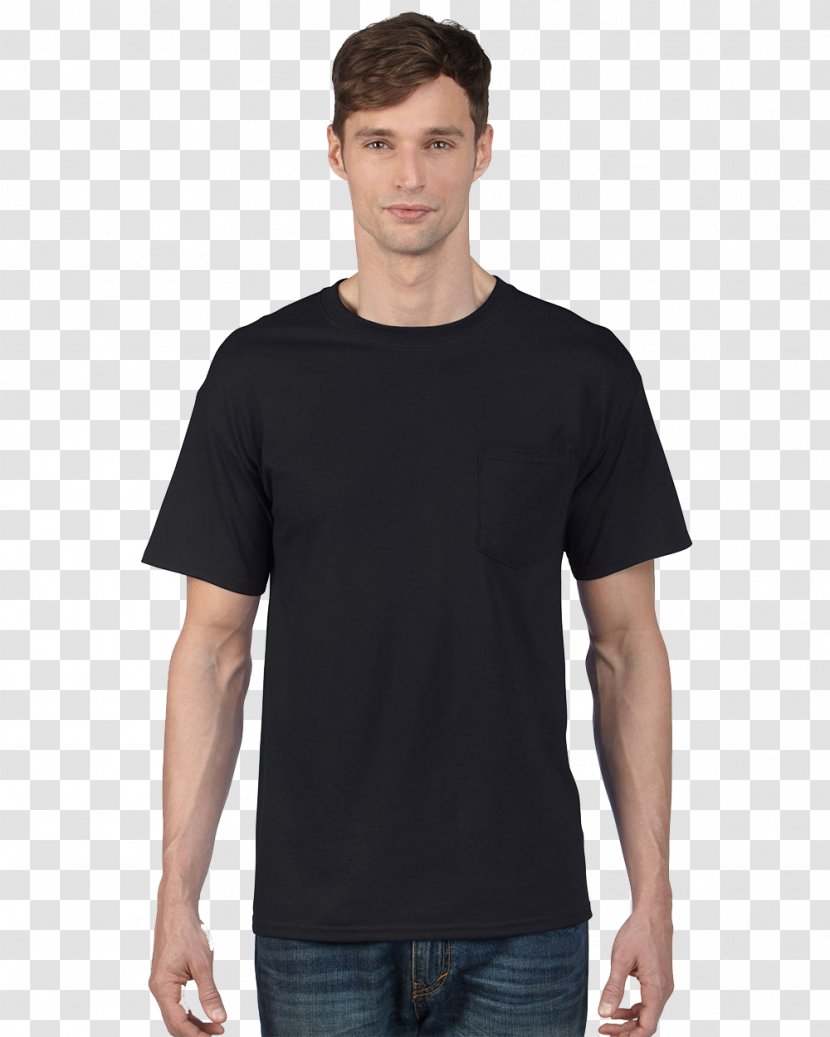 T-shirt Crew Neck Calvin Klein Sleeve Transparent PNG