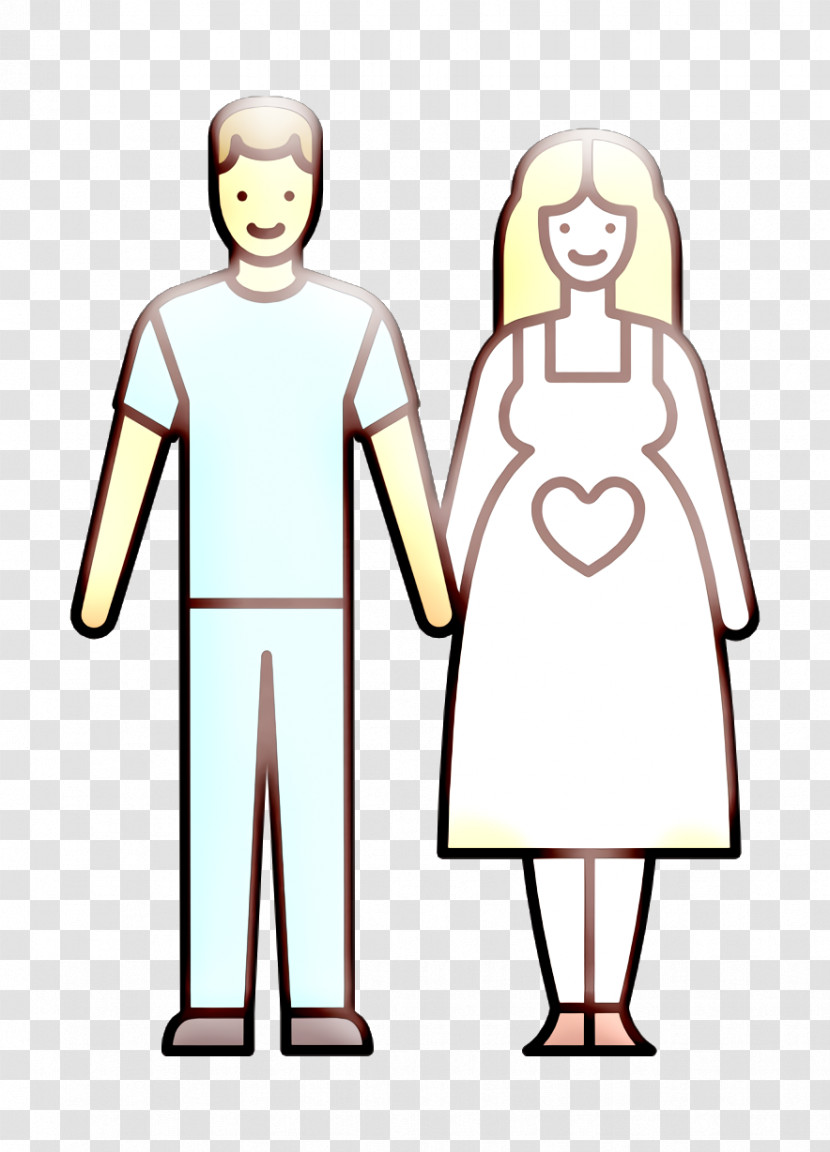 People Icon Motherhood Icon Expecting Icon Transparent PNG